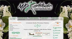 Desktop Screenshot of mf-artstudio.sk